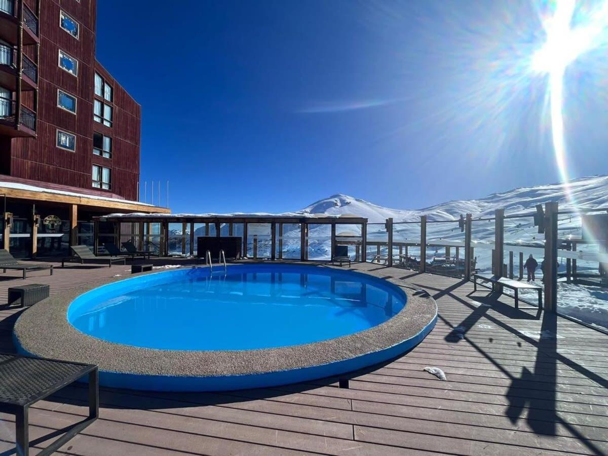 Apartamento Edif Mirador Del Inca Espectacular Loft En Valle Nevado 10pax Piscina Santiago de Chile